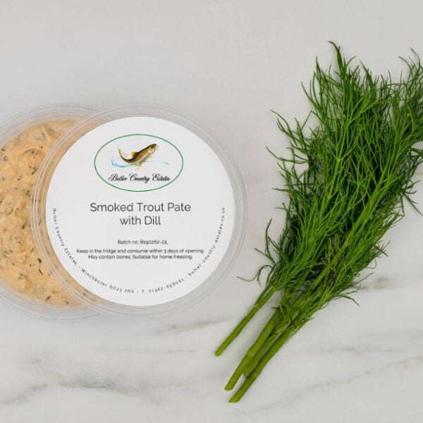 dairy free smoked trout pate with dill