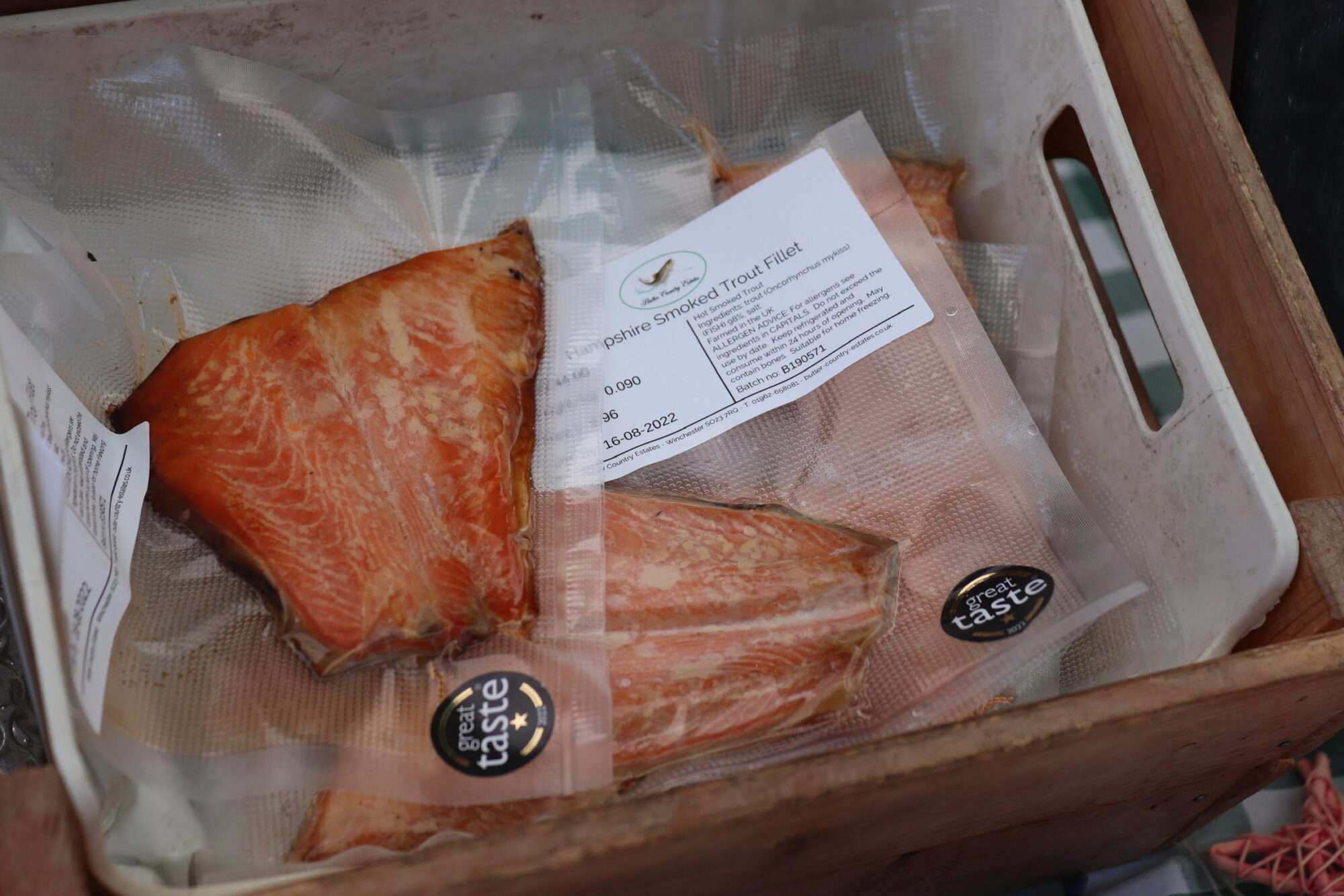 hampshire smoked trout fillets