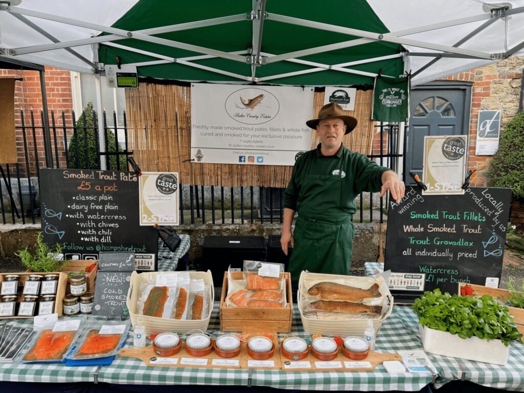 smoked trout from butler country estates