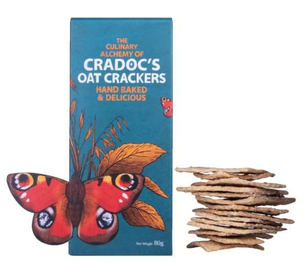 cradoc's pear & earl grey tea crackers