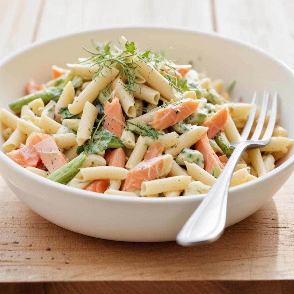 Smoked Trout Pasta With Creamy Dill Sauce