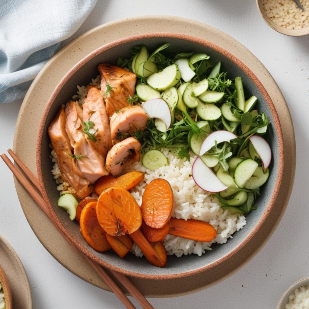 Smoked Trout Rice Bowl