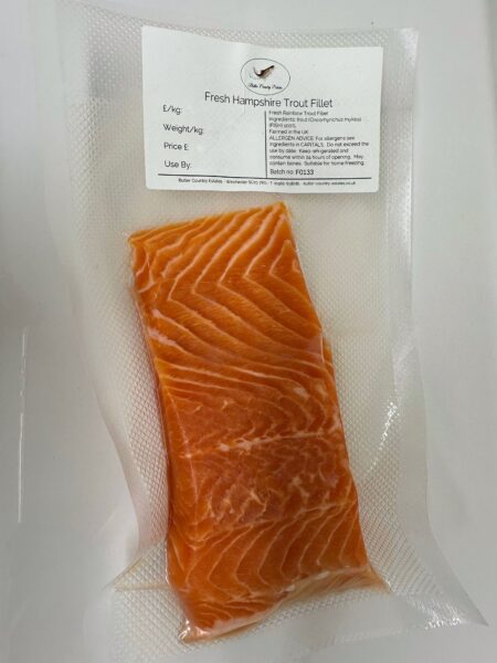 hampshire fresh trout fillet