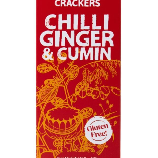 cradoc's chilli ginger & cumin crackers