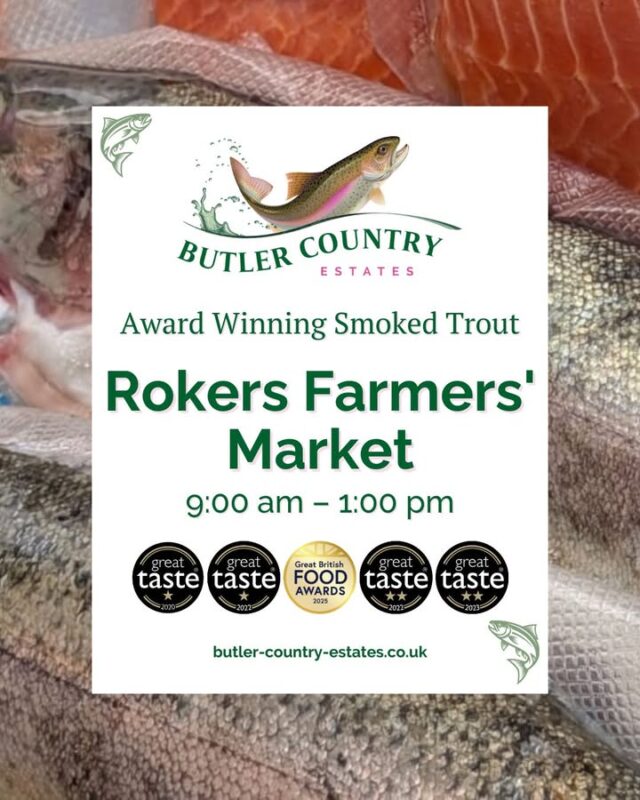 Good morning! Join us at Rokers, for the Rokers Farmers' Market this morning and enjoy a fantastic day out! There's lots of amazing small businesses here waiting for you! 💚 Wildcroft Dairy Rokers Animal Feeds, Equestrian & Country Store Whats On Hampshire You can also buy our products online and at the Troutlet! 📆 Now open Monday to Friday ⏰ 10 AM – 4 PM #hampshiretrout #freshtrout #smokedtroutpate #freshsmokedtroutpate #smokedfish #smallbusiness #supportlocal #buylocal #localproduce #foodproducers #farmersmarket #rokersanimalfeeds