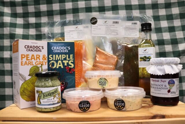 The weather is looking good for this weekend 😎 And we have the perfect picnic bundle for you - all available in The Troutlet, our shop in Winchester. We are open 10am - 4pm so pop on over and come and say hello! Full details are on our website: https://butler-country-estates.co.uk/the-troutlet/