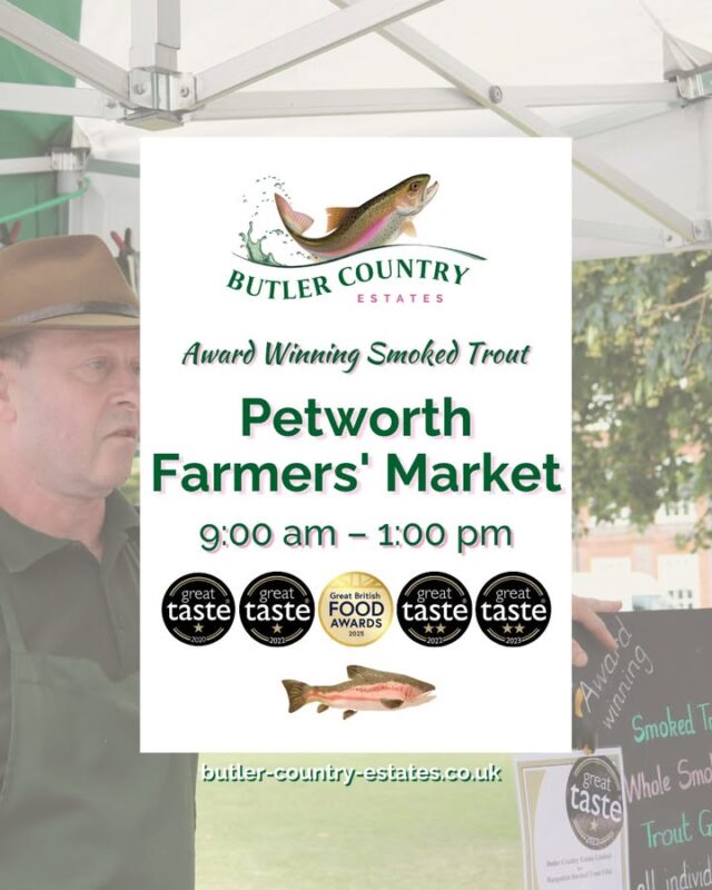Good morning Petworth! Come see us today at the Petworth Farmers' Market! We have plenty of fish waiting for you this wonderful Sunday! 🐟✨ You can also buy our products online and at the Troutlet! 📆 Now open Monday to Friday ⏰ 10 AM – 4 PM Every purchase means the world to a small business! 💚🎣⭐️ #hampshiretrout #freshtrout #smokedtroutpate #freshsmokedtroutpate #smokedfish #smallbusiness #supportlocal #buylocal #localproduce #foodproducers #farmersmarket #greattaste #hampshire #hampshirefarmers #hampshirefarmersmarket #petworth